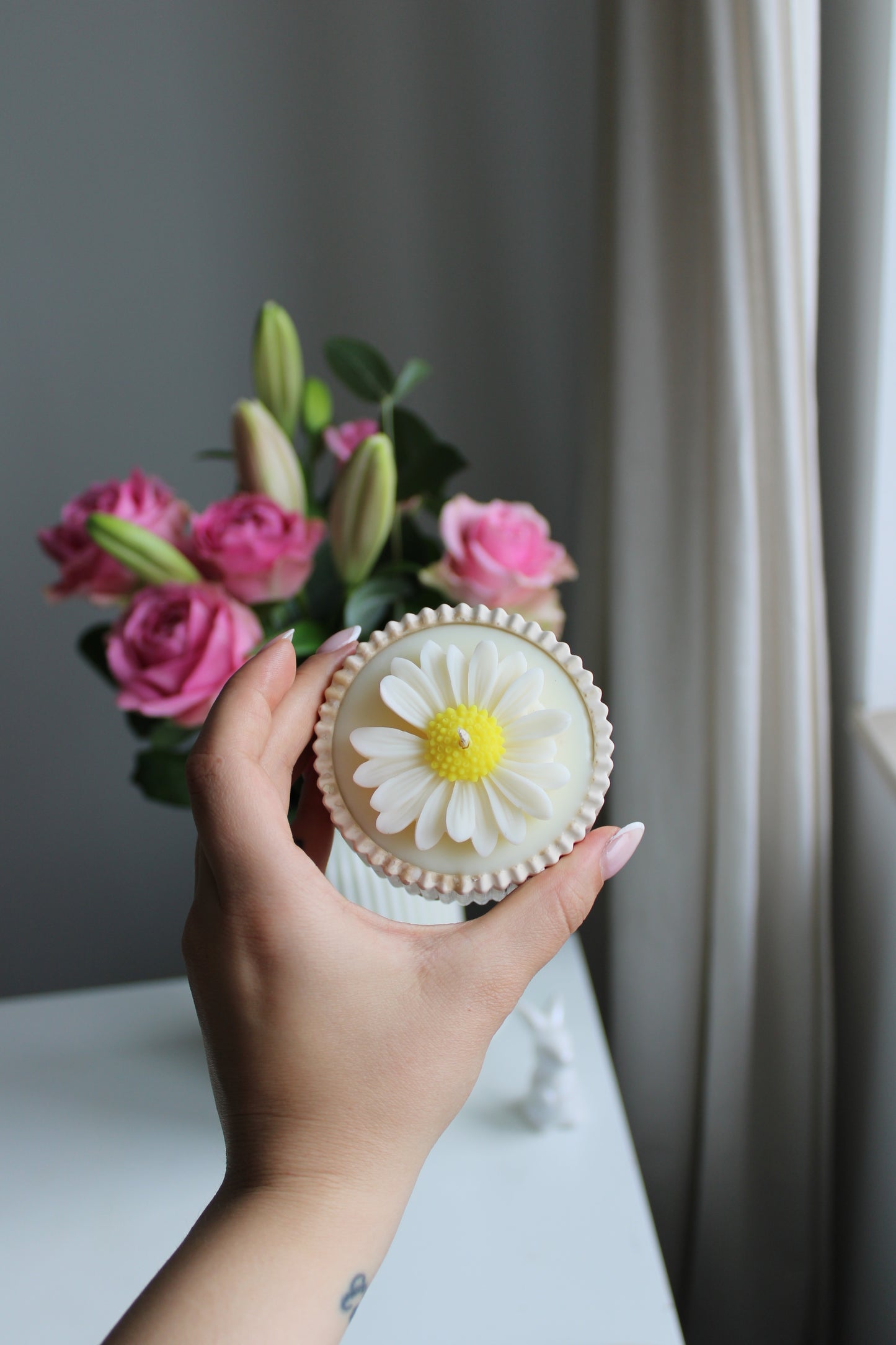 Dišeča sveča, Mini Flower Power