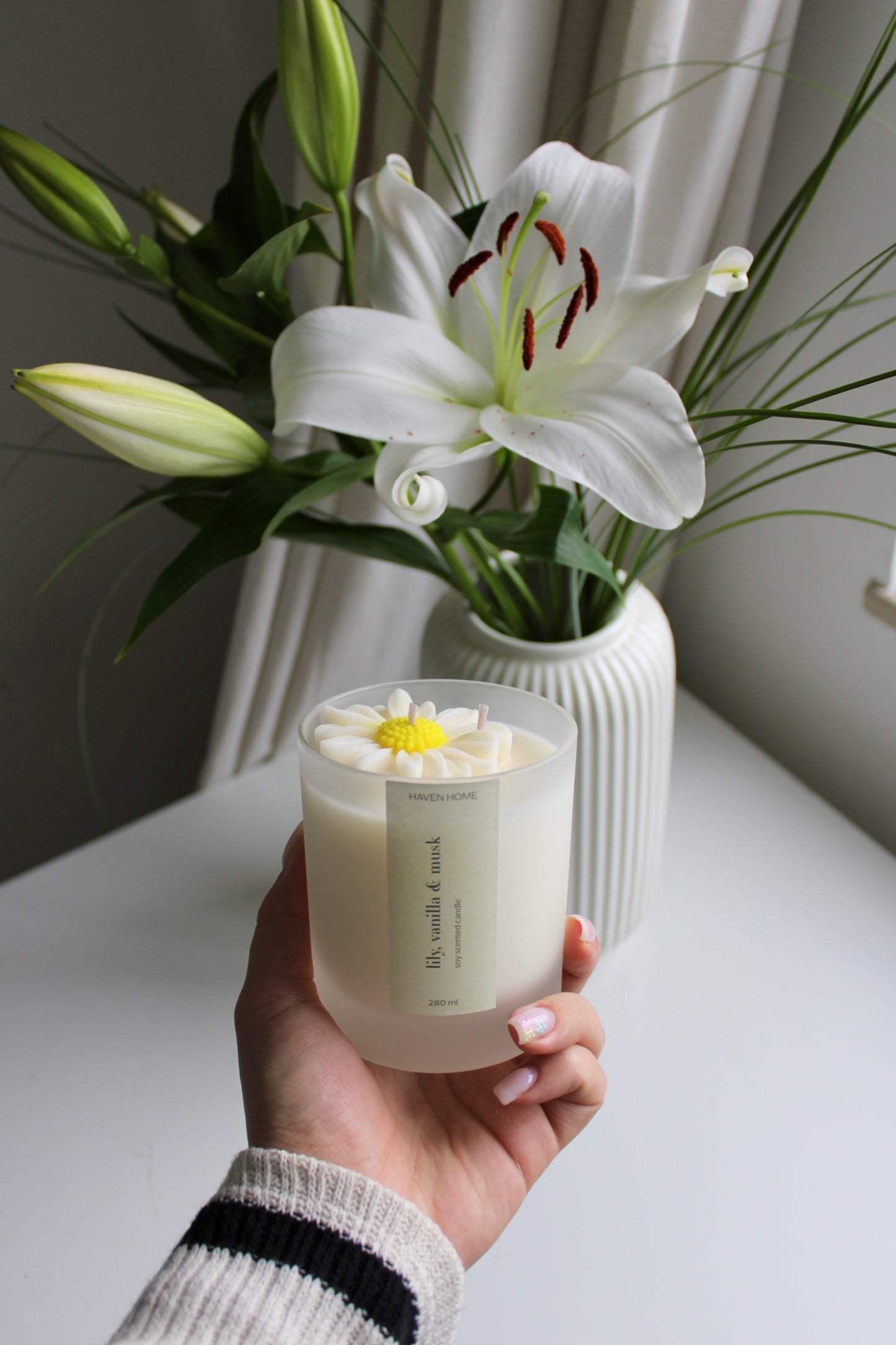 Bela lilija in vanilija, 280ml