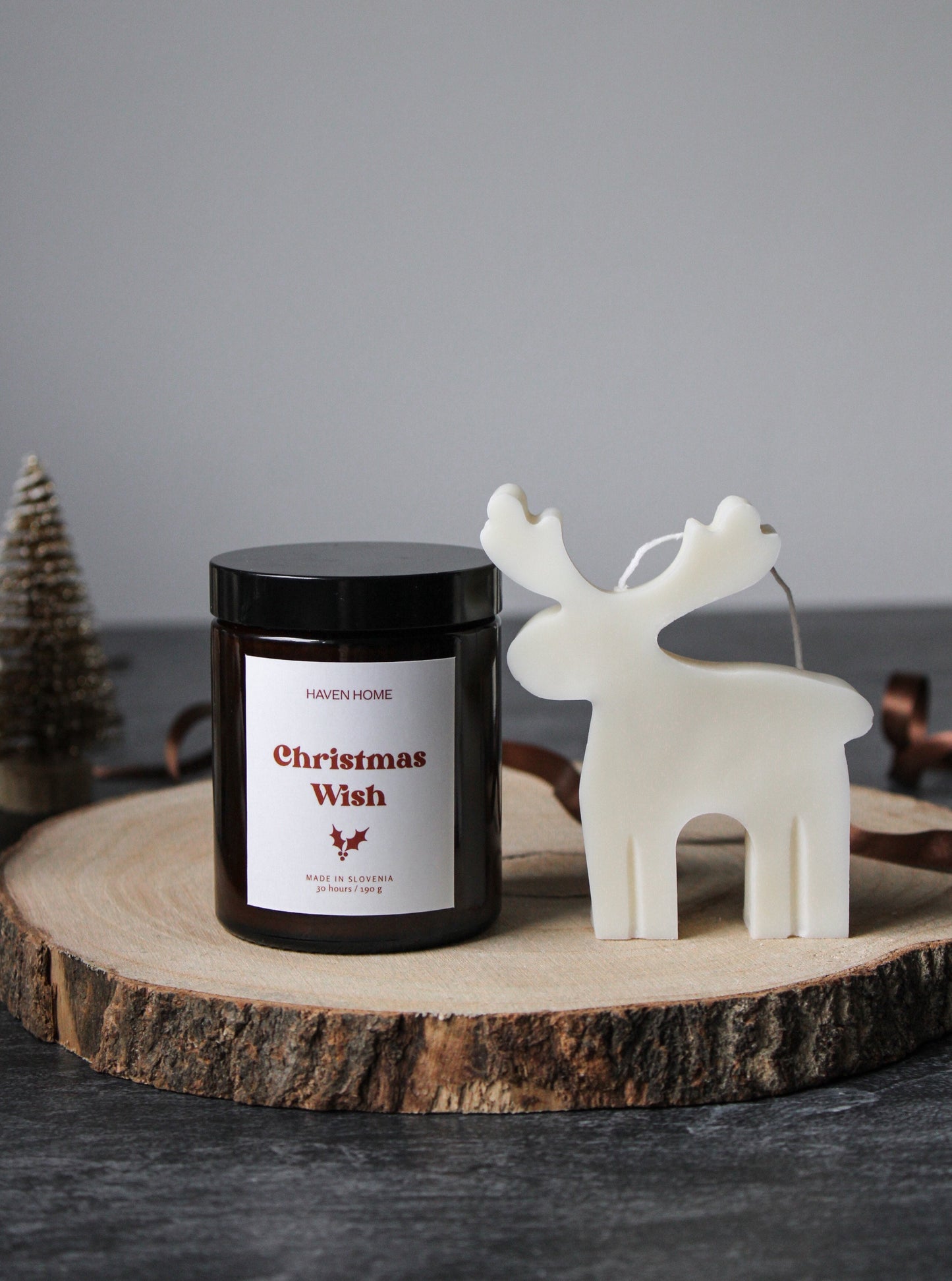 Dišeča sveča "Christmas Wish", 190g