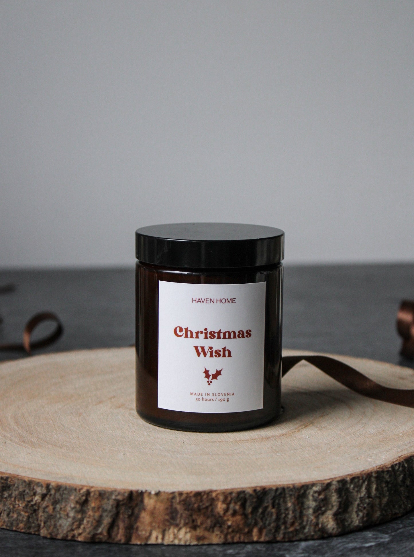 Dišeča sveča "Christmas Wish", 190g