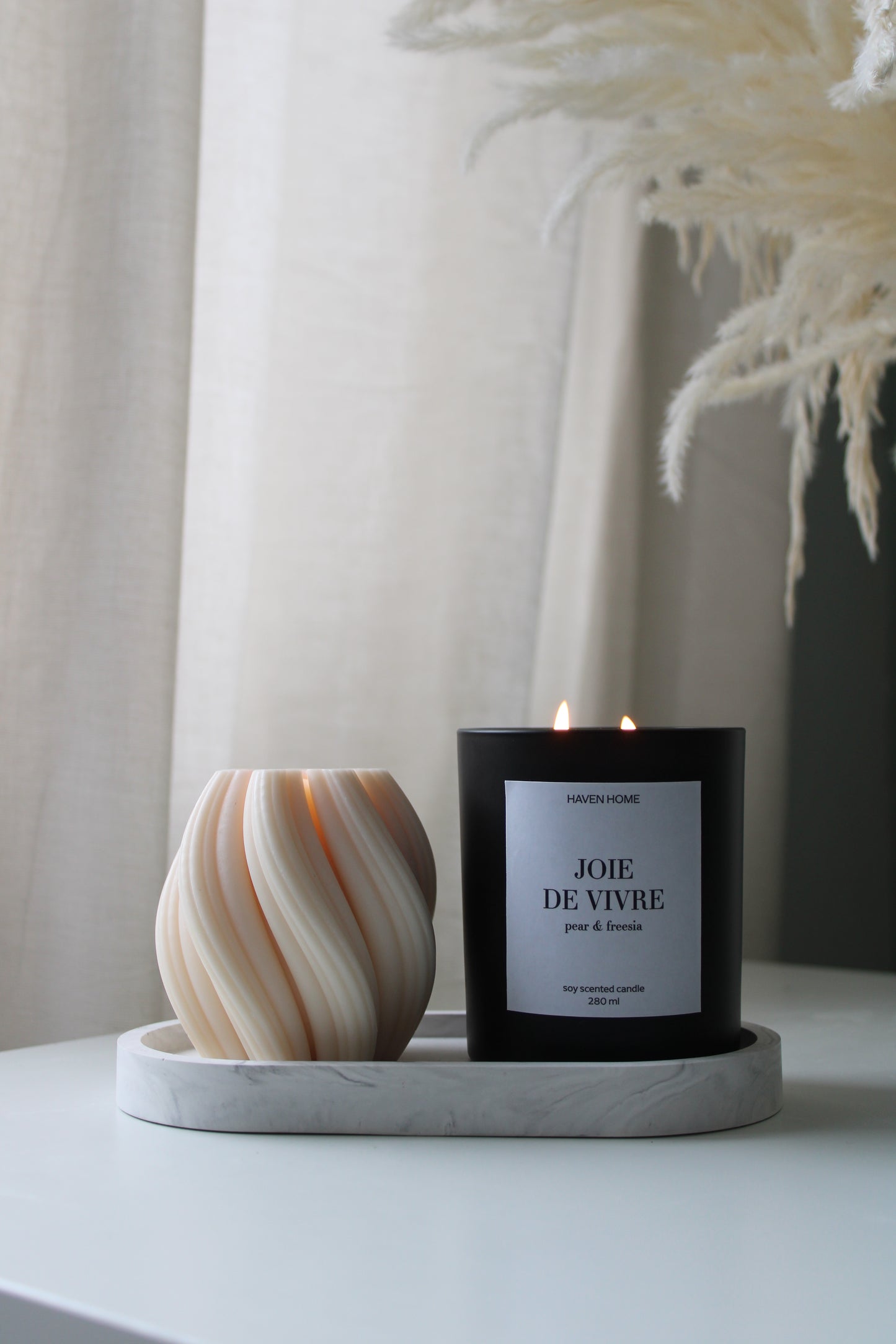 Trio candle set