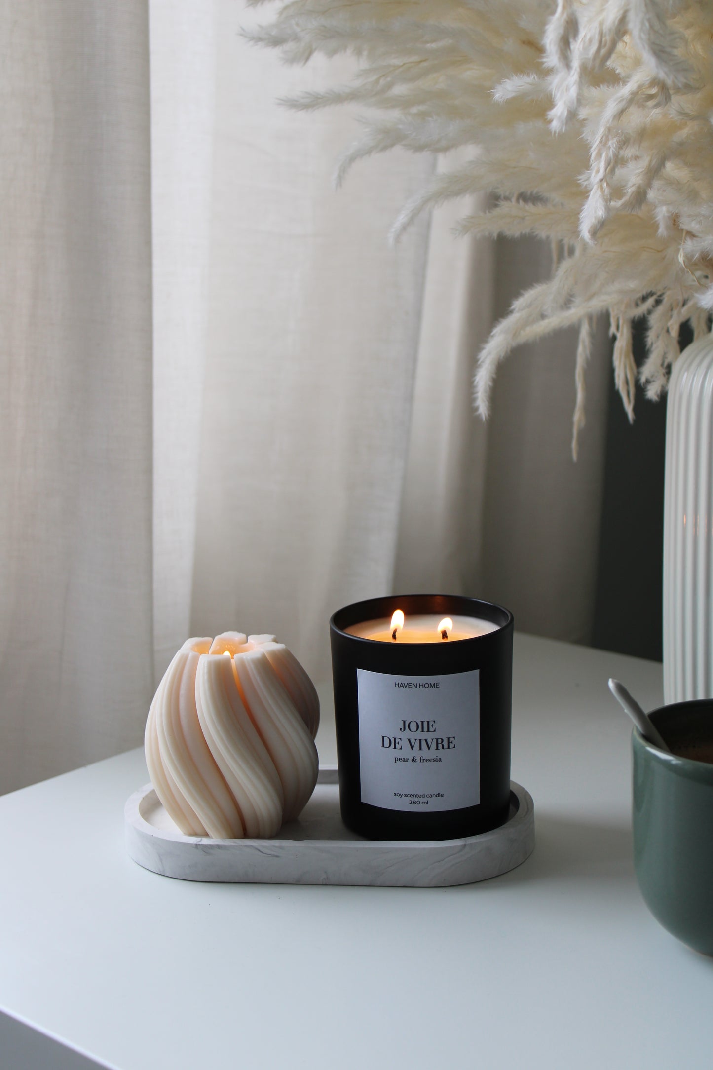 Trio candle set