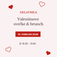 Delavnica - Valentinove svečke & Brunch, 14.2.