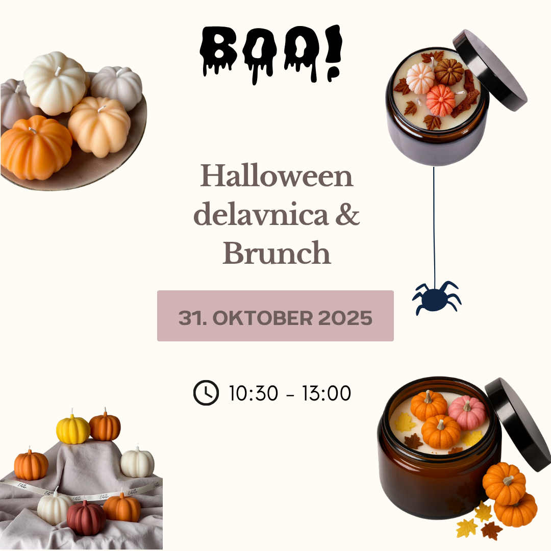 Halloween delavnica & Brunch, 31.10.