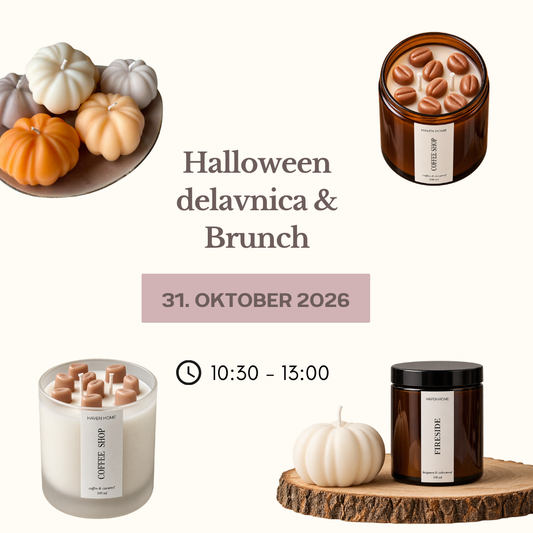 Halloween delavnica & Brunch, 31.10.